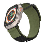Bracelet Kalebol Simple en nylon à deux sections, pour Apple Watch 46 mm / 49 mm / 45 mm / 44 mm, pour Apple Watch 42 mm / 41 mm / 40 mm / 38 mm