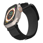 Bracelet Kalebol Simple en nylon à deux sections, pour Apple Watch 46 mm / 49 mm / 45 mm / 44 mm, pour Apple Watch 42 mm / 41 mm / 40 mm / 38 mm