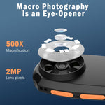 Microscope numérique portable CPL-05-0011 écran HD 2 pouces 2MP grossissement 500X, CPL-05-0011
