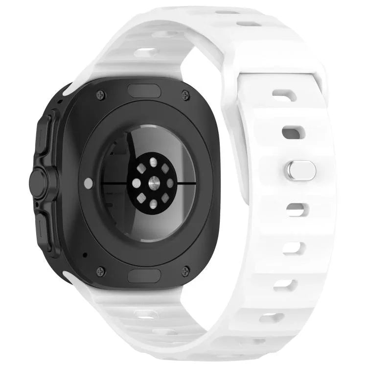 Bracelet de montre en silicone à boucle carrée Kalebol, pour Samsung Galaxy Watch Ultra 47 mm / Ultra 2025