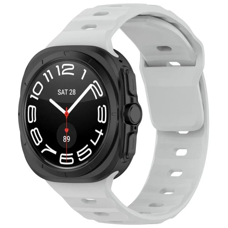 Bracelet de montre en silicone à boucle carrée Kalebol, pour Samsung Galaxy Watch Ultra 47 mm / Ultra 2025