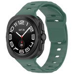 Bracelet de montre en silicone à boucle carrée Kalebol, pour Samsung Galaxy Watch Ultra 47 mm / Ultra 2025