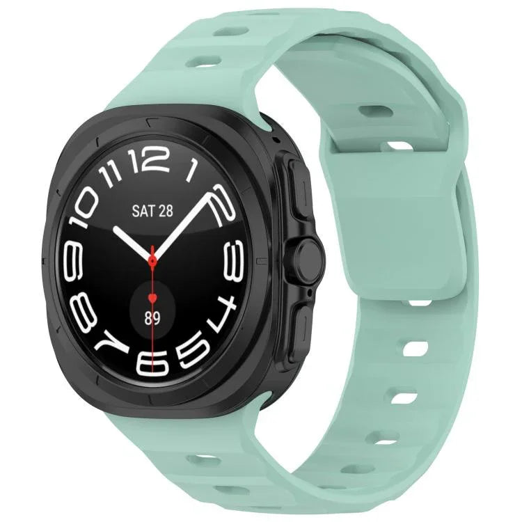 Bracelet de montre en silicone à boucle carrée Kalebol, pour Samsung Galaxy Watch Ultra 47 mm / Ultra 2025
