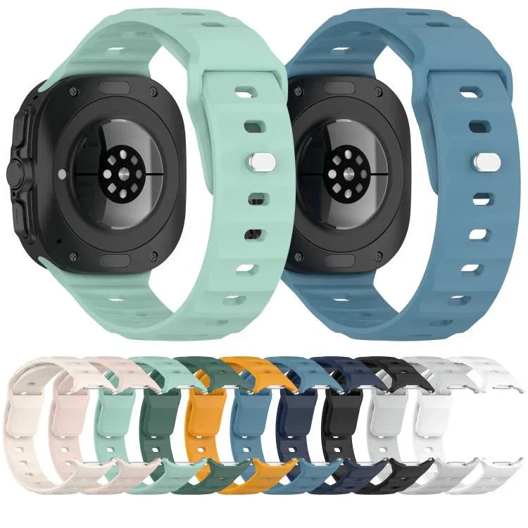 Bracelet de montre en silicone à boucle carrée Kalebol, pour Samsung Galaxy Watch Ultra 47 mm / Ultra 2025