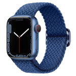Kalebol Eight Buckle Nylon Braided Watch Band, For Apple Watch 46mm / 49mm / 45mm / 44mm, For Apple Watch 42mm / 41mm / 40mm / 38mm