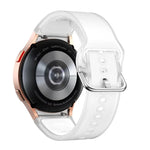 Bracelet de montre en silicone transparent Kalebol Glacier, pour Samsung Galaxy Watch 7 / 6 / 5 / 4