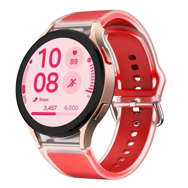 Bracelet de montre en silicone transparent Kalebol Glacier, pour Samsung Galaxy Watch 7 / 6 / 5 / 4