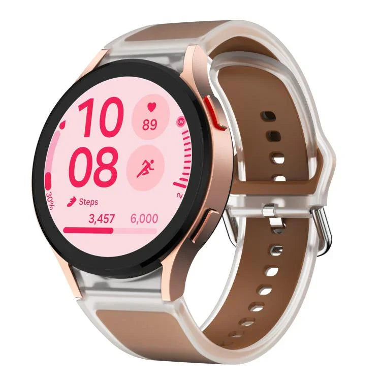 Bracelet de montre en silicone transparent Kalebol Glacier, pour Samsung Galaxy Watch 7 / 6 / 5 / 4
