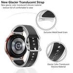 Bracelet de montre en silicone transparent Kalebol Glacier, pour Samsung Galaxy Watch 7 / 6 / 5 / 4