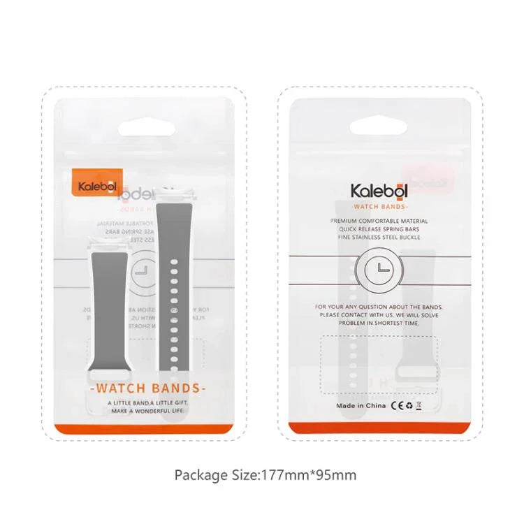Bracelet de montre en silicone transparent Kalebol Glacier, pour Samsung Galaxy Watch 7 / 6 / 5 / 4