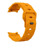 Kalebol Football Pattern Reverse Buckle Silicone Strap, For Samsung Galaxy Watch 4 / 5 / 6