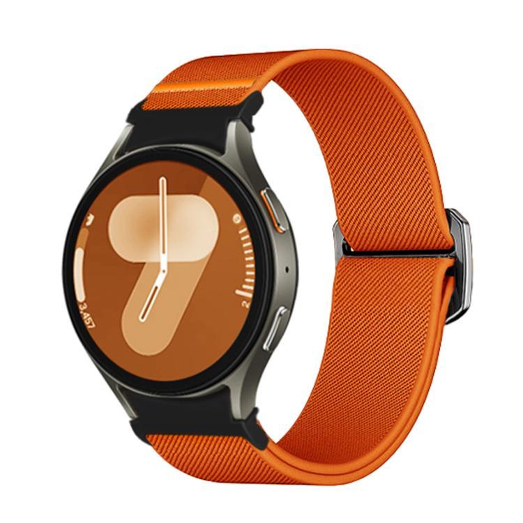 Bracelet de Montre en Nylon Élastique avec Bouton Kalebol, pour Samsung Galaxy Watch 5 Pro / 6 / 7