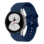Bracelet de montre en silicone avec boucle ardillon en métal Kalebol, pour Samsung Galaxy Watch 7 / 6 / 5 / 4