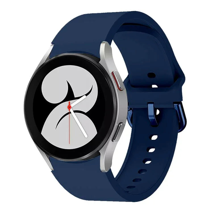 Bracelet de montre en silicone avec boucle ardillon en métal Kalebol, pour Samsung Galaxy Watch 7 / 6 / 5 / 4