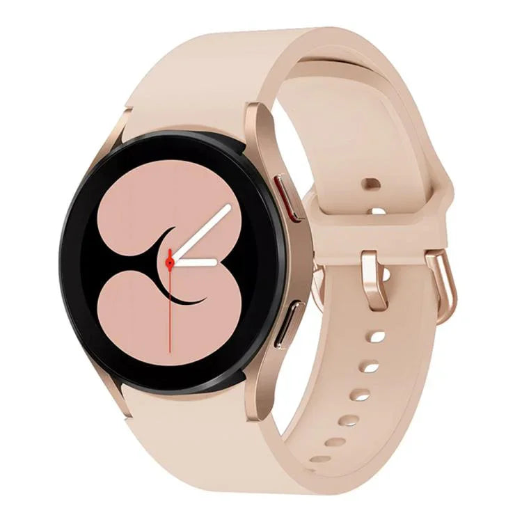 Bracelet de montre en silicone avec boucle ardillon en métal Kalebol, pour Samsung Galaxy Watch 7 / 6 / 5 / 4