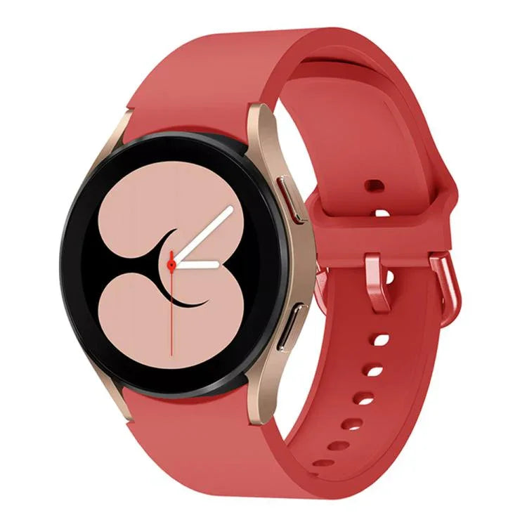 Bracelet de montre en silicone avec boucle ardillon en métal Kalebol, pour Samsung Galaxy Watch 7 / 6 / 5 / 4