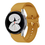 Bracelet de montre en silicone avec boucle ardillon en métal Kalebol, pour Samsung Galaxy Watch 7 / 6 / 5 / 4