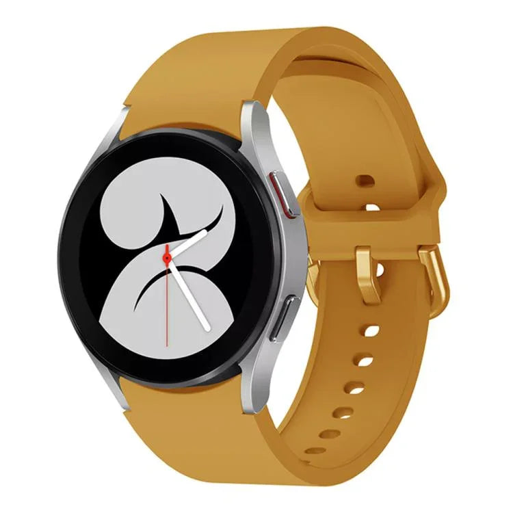 Bracelet de montre en silicone avec boucle ardillon en métal Kalebol, pour Samsung Galaxy Watch 7 / 6 / 5 / 4