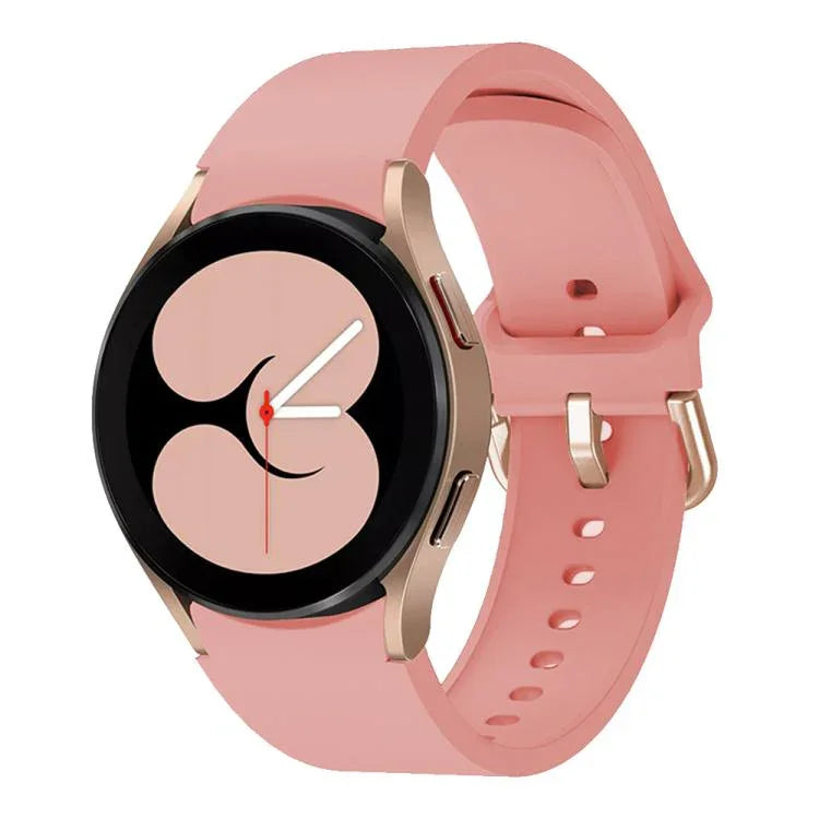 Bracelet de montre en silicone avec boucle ardillon en métal Kalebol, pour Samsung Galaxy Watch 7 / 6 / 5 / 4
