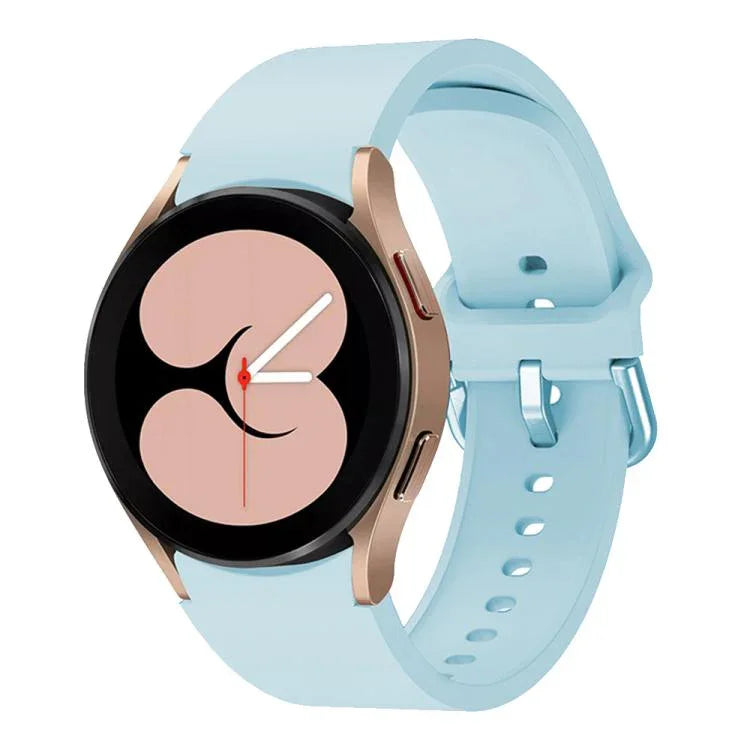 Bracelet de montre en silicone avec boucle ardillon en métal Kalebol, pour Samsung Galaxy Watch 7 / 6 / 5 / 4