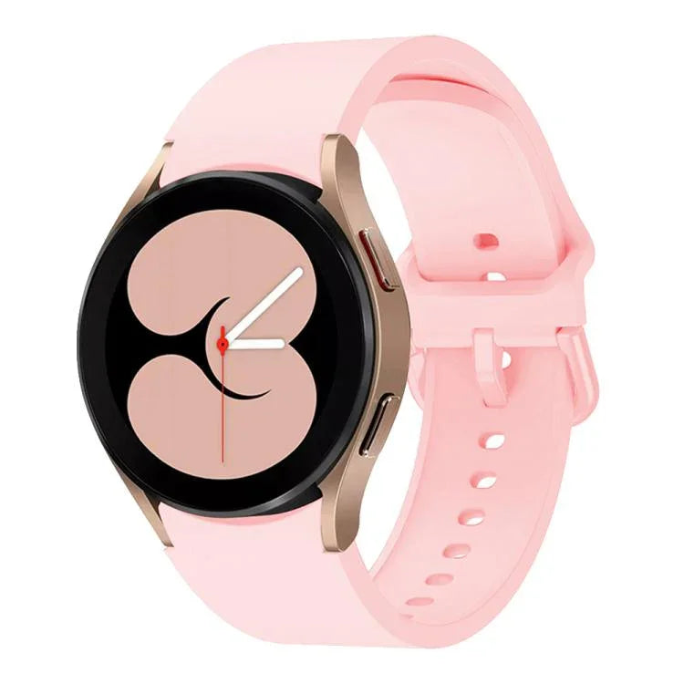 Bracelet de montre en silicone avec boucle ardillon en métal Kalebol, pour Samsung Galaxy Watch 7 / 6 / 5 / 4