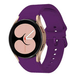 Bracelet de montre en silicone avec boucle ardillon en métal Kalebol, pour Samsung Galaxy Watch 7 / 6 / 5 / 4
