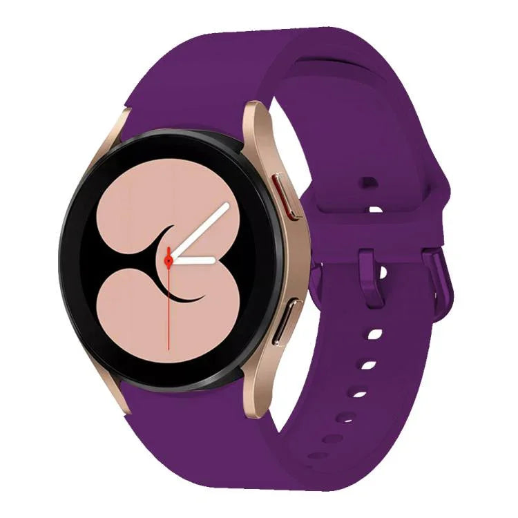 Bracelet de montre en silicone avec boucle ardillon en métal Kalebol, pour Samsung Galaxy Watch 7 / 6 / 5 / 4