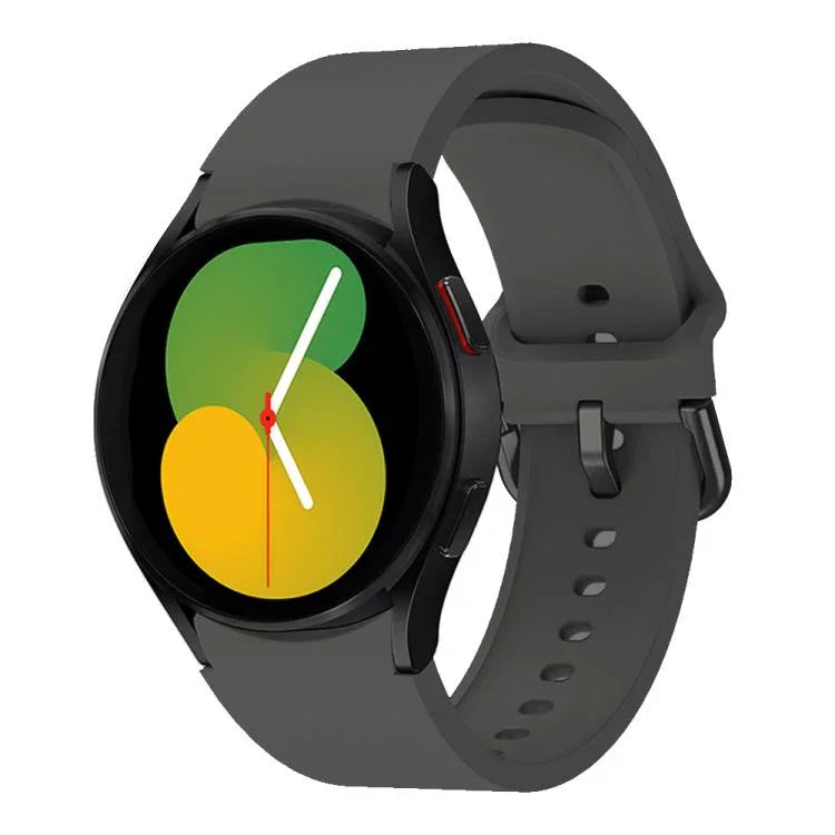 Bracelet de montre en silicone avec boucle ardillon en métal Kalebol, pour Samsung Galaxy Watch 7 / 6 / 5 / 4
