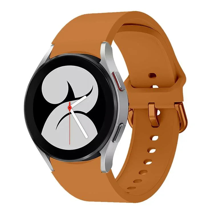 Bracelet de montre en silicone avec boucle ardillon en métal Kalebol, pour Samsung Galaxy Watch 7 / 6 / 5 / 4