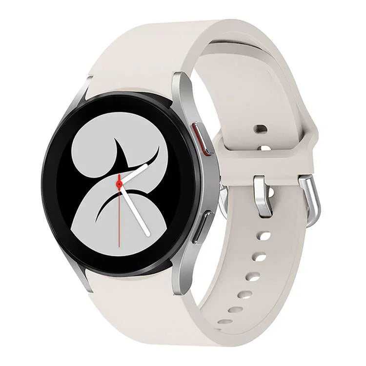 Bracelet de montre en silicone avec boucle ardillon en métal Kalebol, pour Samsung Galaxy Watch 7 / 6 / 5 / 4