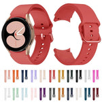 Bracelet de montre en silicone avec boucle ardillon en métal Kalebol, pour Samsung Galaxy Watch 7 / 6 / 5 / 4
