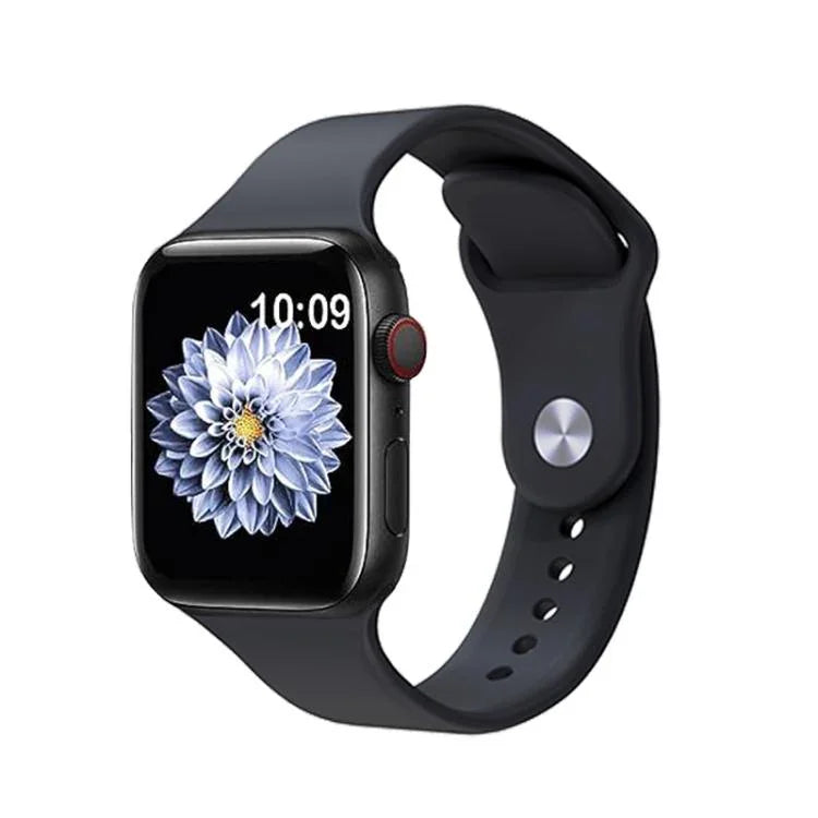 Bracelet de montre en silicone Kalebol à boucle inversée, compatible avec les Apple Watch 46 mm / 49 mm / 45 mm / 44 mm et 42 mm / 41 mm / 40 mm / 38 mm.