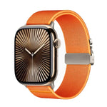 Bracelet de montre élastique en nylon avec boucle parachute Kalebol, compatible avec Apple Watch 46 mm / 49 mm / 45 mm / 44 mm et Apple Watch 42 mm / 41 mm / 40 mm / 38 mm.
