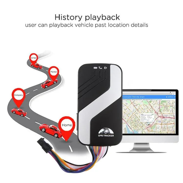 Traqueur de localisation satellite GPS Bluetooth 4G de voiture TK403D, avec télécommande, TK403D