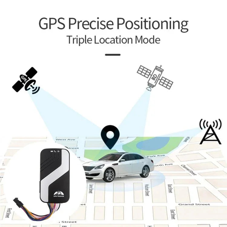 Traqueur de localisation satellite GPS Bluetooth 4G de voiture TK403D, avec télécommande, TK403D