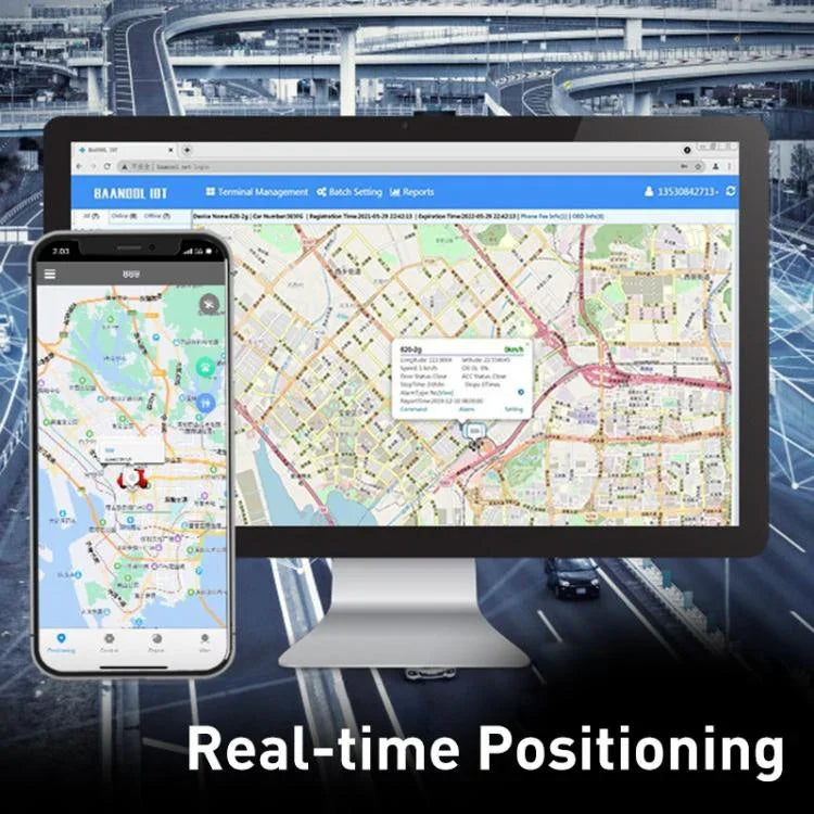 Traqueur de localisation satellite GPS Bluetooth 4G de voiture TK403D, avec télécommande, TK403D