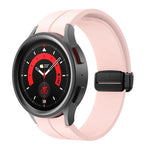 Bracelet en silicone Kalebol avec boucle magnétique pliante concave, pour Samsung Galaxy Watch7 / 6 / 5