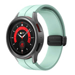 Bracelet en silicone Kalebol avec boucle magnétique pliante concave, pour Samsung Galaxy Watch7 / 6 / 5