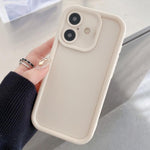Coque de téléphone en TPU antichoc avec cadre givré et trous précis, Pour iPhone 16 Pro, Pour iPhone 16 Plus, Pour iPhone 16, Pour iPhone 15 Pro Max, Pour iPhone 15 Pro, Pour iPhone 15 Plus