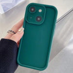 Coque de téléphone en TPU dépoli antichoc avec trous précis, Pour iPhone 13 Pro Max, Pour iPhone 13 Pro, Pour iPhone 13, Pour iPhone 12, Pour iPhone 12 Pro Max, Pour iPhone 12 Pro