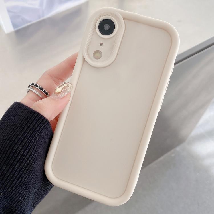 Coque de téléphone en TPU antichoc à cadre dépoli avec trous précis, Pour iPhone 11 Pro Max, Pour iPhone 11, Pour iPhone 11 Pro, Pour iPhone X / XS, Pour iPhone XR, Pour iPhone XS Max