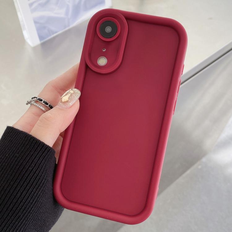 Coque de téléphone en TPU antichoc à cadre dépoli avec trous précis, Pour iPhone 11 Pro Max, Pour iPhone 11, Pour iPhone 11 Pro, Pour iPhone X / XS, Pour iPhone XR, Pour iPhone XS Max