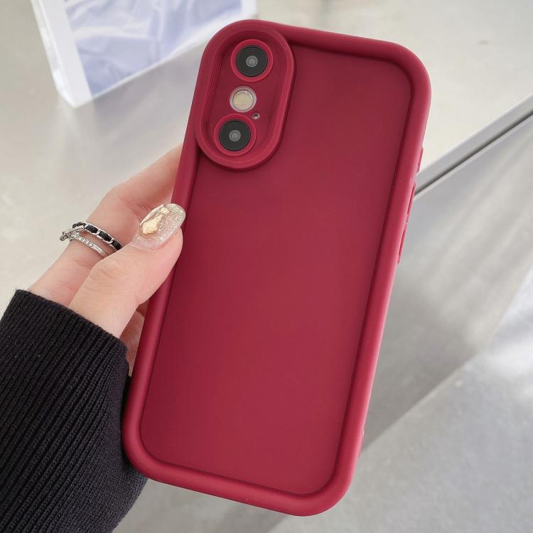 Coque de téléphone en TPU antichoc à cadre dépoli avec trous précis, Pour iPhone 11 Pro Max, Pour iPhone 11, Pour iPhone 11 Pro, Pour iPhone X / XS, Pour iPhone XR, Pour iPhone XS Max