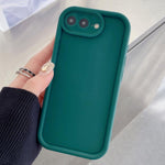 Cadre Antichoc Coque Téléphone TPU Frosted à Trous Précis, Pour iPhone 8 Plus / 7 Plus