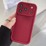 Coque de téléphone en TPU antichoc avec cadre givré et trous précis, pour iPhone 17e / 16e, pour iPhone 17 Pro Max, pour iPhone 17 Pro, pour iPhone 17, pour iPhone Air, pour iPhone 16 Pro Max