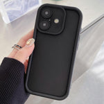 Coque de téléphone en TPU antichoc avec cadre givré et trous précis, pour iPhone 17e / 16e, pour iPhone 17 Pro Max, pour iPhone 17 Pro, pour iPhone 17, pour iPhone Air, pour iPhone 16 Pro Max