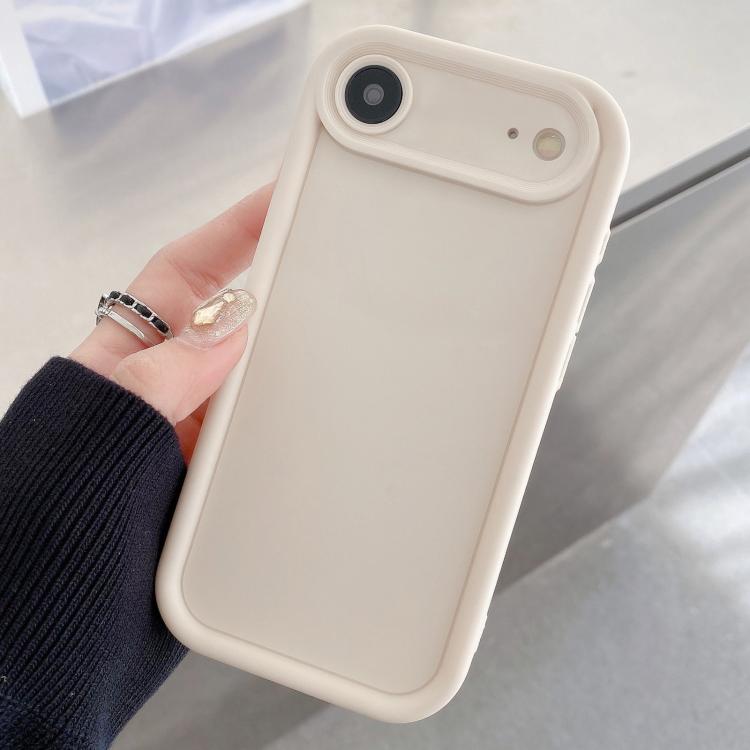Coque de téléphone en TPU antichoc avec cadre givré et trous précis, pour iPhone 17e / 16e, pour iPhone 17 Pro Max, pour iPhone 17 Pro, pour iPhone 17, pour iPhone Air, pour iPhone 16 Pro Max