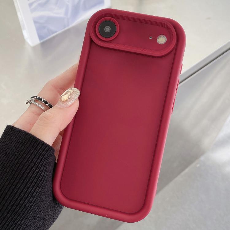 Coque de téléphone en TPU antichoc avec cadre givré et trous précis, pour iPhone 17e / 16e, pour iPhone 17 Pro Max, pour iPhone 17 Pro, pour iPhone 17, pour iPhone Air, pour iPhone 16 Pro Max