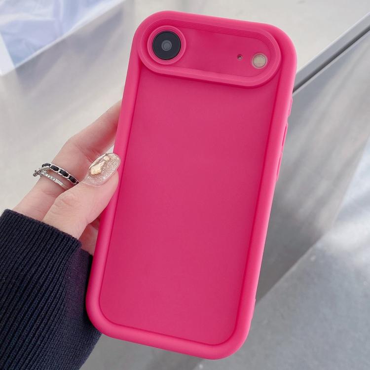 Coque de téléphone en TPU antichoc avec cadre givré et trous précis, pour iPhone 17e / 16e, pour iPhone 17 Pro Max, pour iPhone 17 Pro, pour iPhone 17, pour iPhone Air, pour iPhone 16 Pro Max