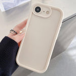 Coque de téléphone en TPU antichoc avec cadre givré et trous précis, pour iPhone 17e / 16e, pour iPhone 17 Pro Max, pour iPhone 17 Pro, pour iPhone 17, pour iPhone Air, pour iPhone 16 Pro Max
